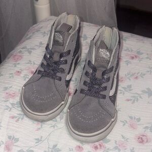 Vans Kids Gray High-Top Sneakers